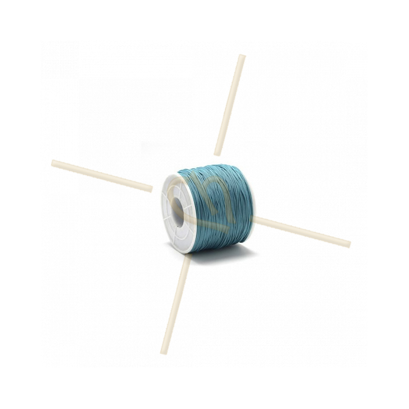 Macramé cord 0.5mm polyester Turquoise