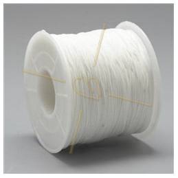 Macramé cord 0.5mm polyester White