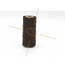 Macramé cord 0.5mm polyester Premium Quality Brown