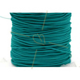 Elastic cord for hygienic masks 1.3mm Turquoise