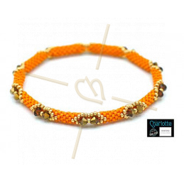 Bangle Bracelet Orange KumQuat