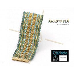 Kit Bracelet Anastasia Green Gold