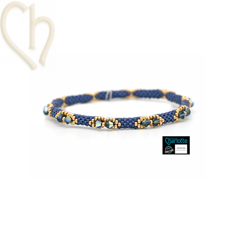 Kit Bangle armband Blue Mariner