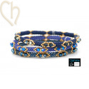 Trio Kit Bangle armband 3 kleuren BlueBerry Hill