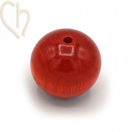 Wood ball 30mm Orange