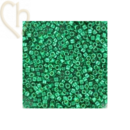 Galvanized Dark Dark Mint Green - Miyuki Delica 11/0 5 gr. DB2505