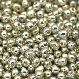 Drop kralen Miyuki 3,4mm - DP-1051 Galvanized Silver