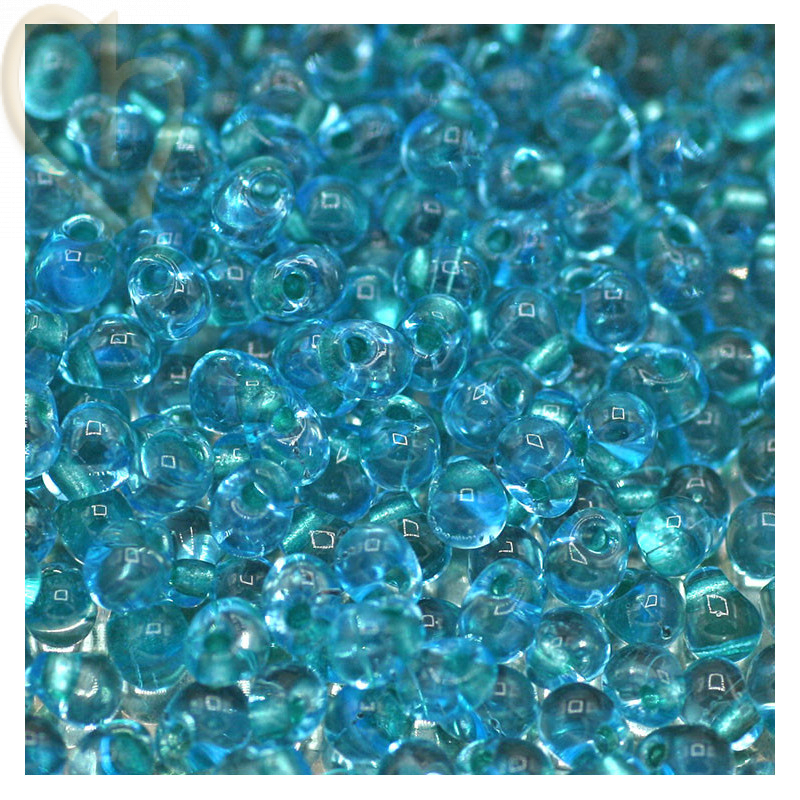 Drop kralen Miyuki 3,4mm - DP-46 Turquoise Transp.