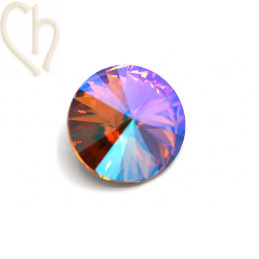Peregrination Romantiek Passend Rivoli 16mm 1122 Aurora Crystal - Light Peach Shimmer