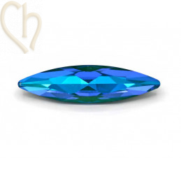 Slim Navette Aurora Crystal 35mm Royal Blue Delite
