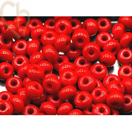Seedbeads 4/0 Red