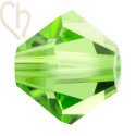 Preciosa Crystal Rondelle Bead 3mm Peridot