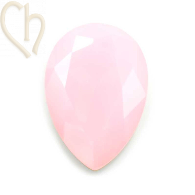 Charl'stone cabochon Peer 30*20mm Rose Water Opal 5205