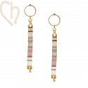 Kit earrings with Half Tila...