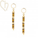 Kit earrings with Half Tila...