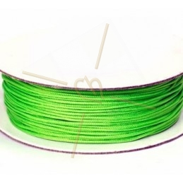 macramé cord .5mm light green