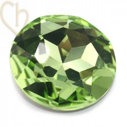 Charl'stone Crystal Cabochon 1201 ronde 27mm   Chrysolite