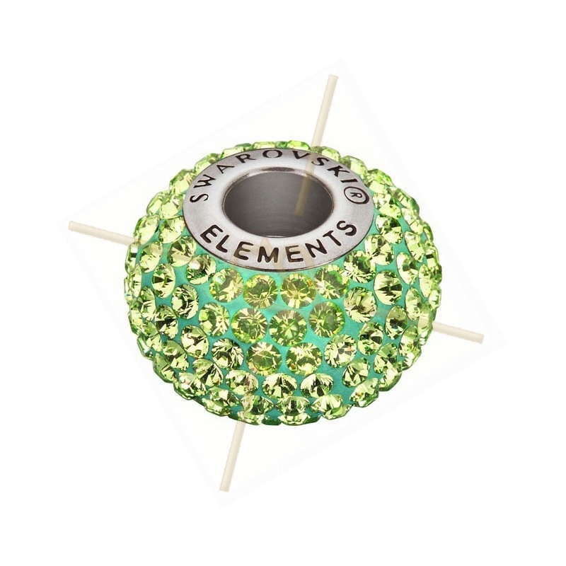 Becharmed Pave Swarovski Elements 14mm peridot