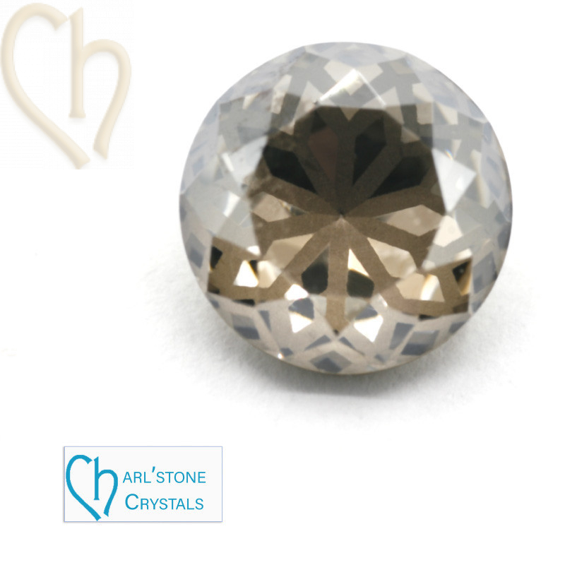 Charl'stone Crystal C1088 - SS39 8mm Lotus Cristal Satin