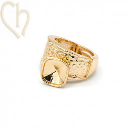 Bague reglable Gold Plated...