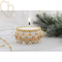 Candle cover with Cristal...