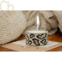 Candle cover Leopard  2404