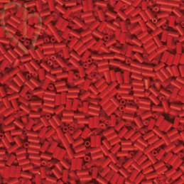 Bugle 3mm Miyuki Opaque Red...