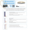 Schema du bracelet Semmesh...