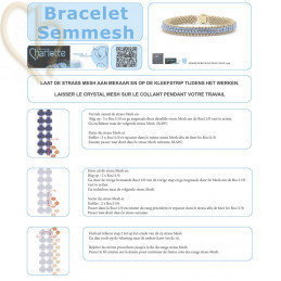 Schema du bracelet Semmesh...