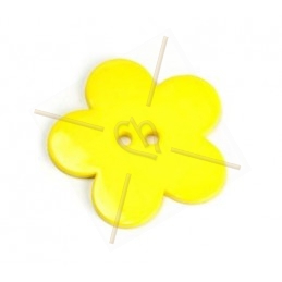 flower bigpop 40mm - yellow