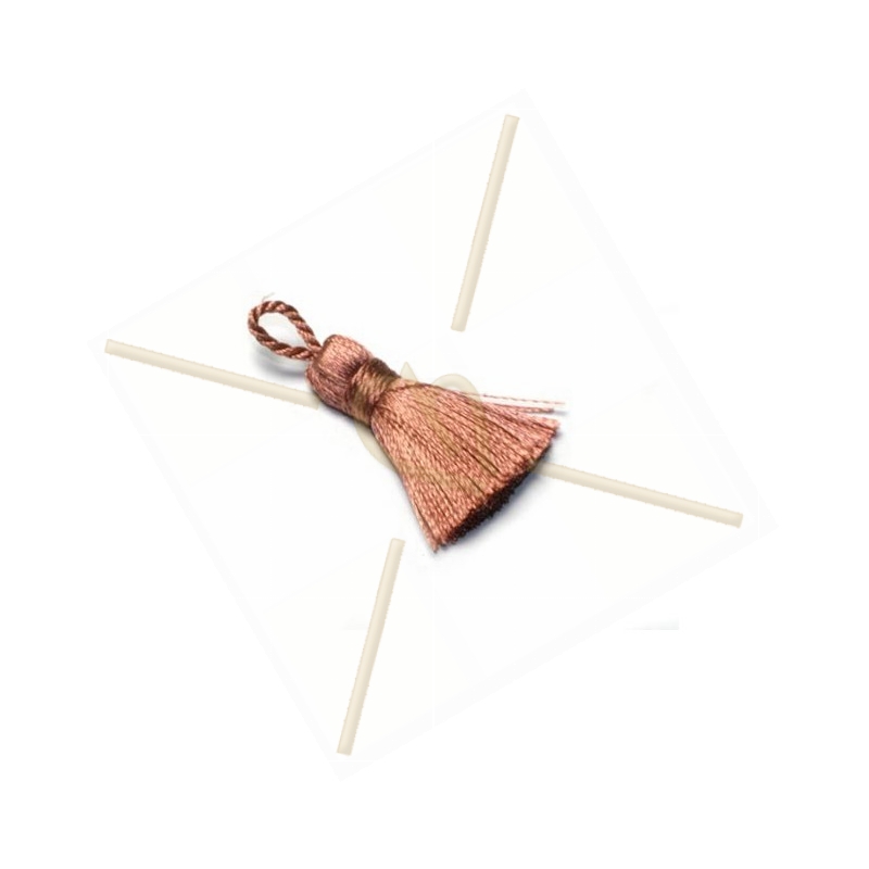 Tassel Pampille 25mm Old Rose