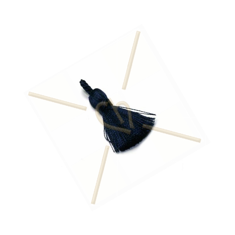 Tassel Pampille 25mm navybleu