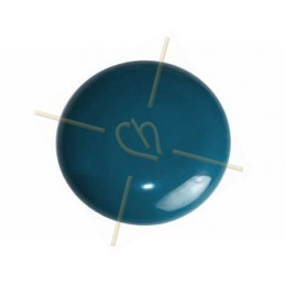 Cabochon Galastyl 30mm Turquoise fonce