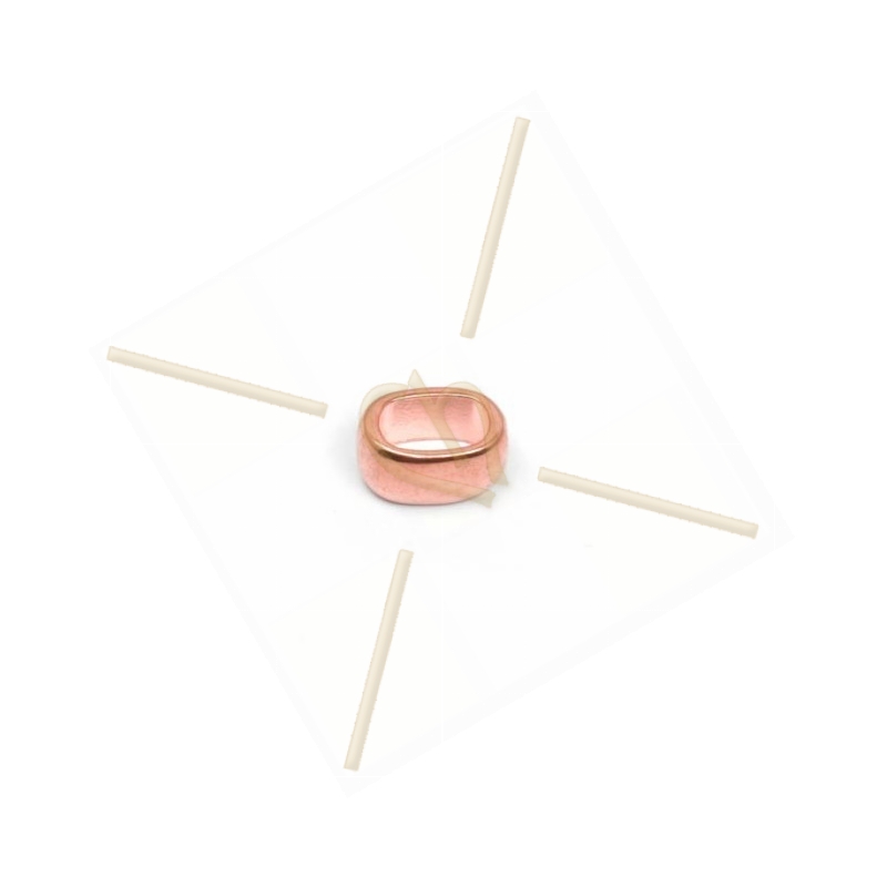 ring ovaal 13mm rose gold