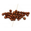 facetkralen 4mm Copper