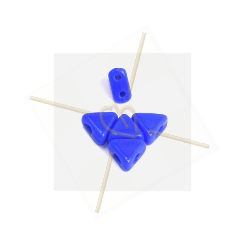 Kheops Par Puca beads 6mm Opaque Sapphire