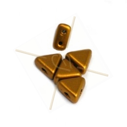 Kheops® Par Puca® perles 6mm Bronze Gold Mat