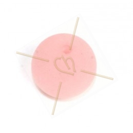 Polaris ronde boule 14mm Rose clair Matte