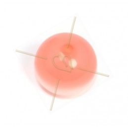 Polaris ronde boule 14mm Rose Peach