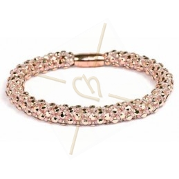 bangle Feria rose gold trou cuivre