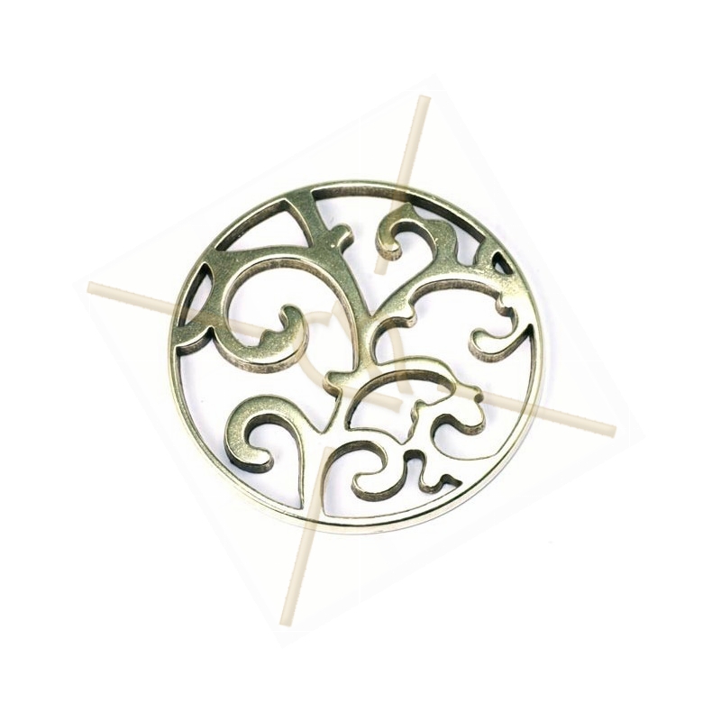 pendentif rond 60mm