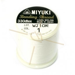 Miyuki Beading Thread White