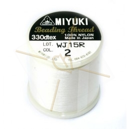 Miyuki Beading Thread Cream