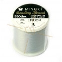 Miyuki Beading Thread Gris Clair