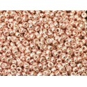 rocaille seedbead 11/0 Light Pink Galvanised