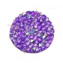 Crystal Rocks 24mm Crystal AB / Purple