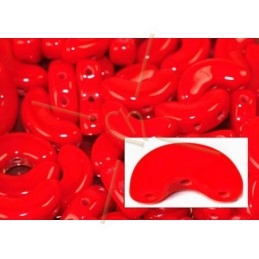 Arcos® par Puca® 5*10mm Opaque Coral Red
