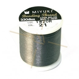 Miyuki Beading Thread Medium Gris