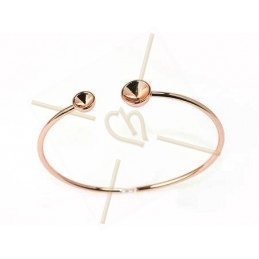 Bracelet rose gold color "one Size" for Swarovski SS39 en SS24