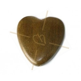 coeur en bois 50mm